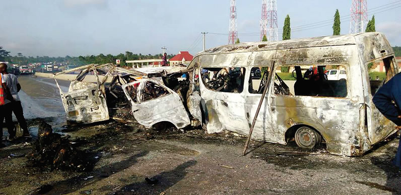 Three killed in Lagos-Ibadan Expressway auto crash