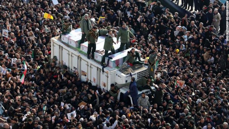 Dozens Killed in Stampede at Iranian General’s Funeral