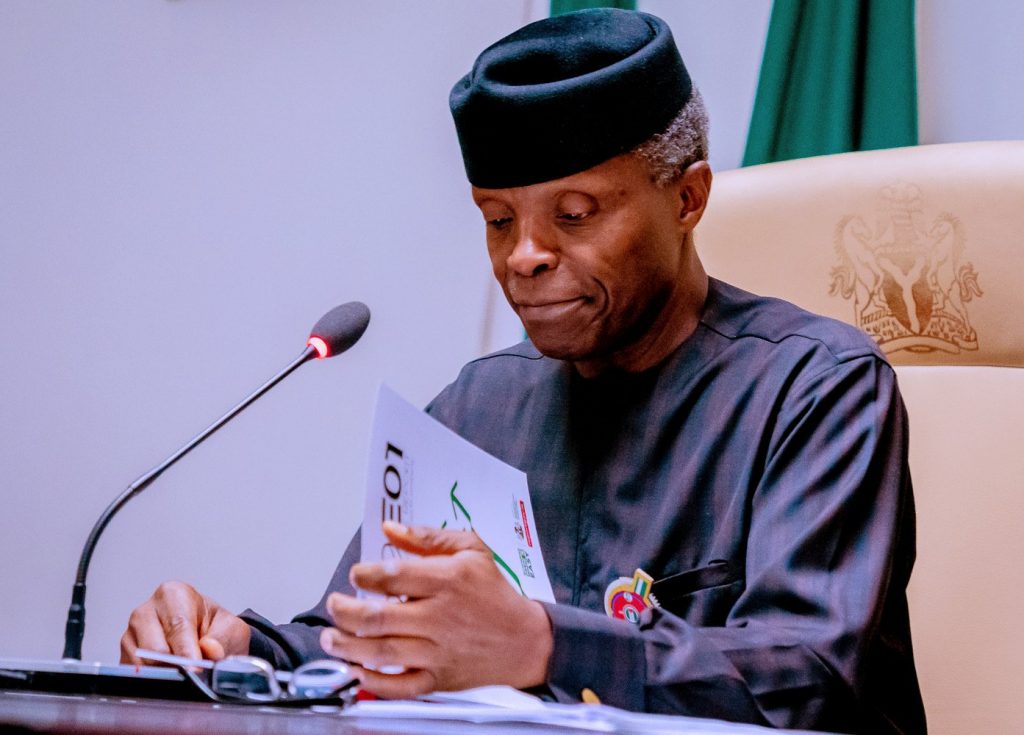 Osinbajo presides as Uzodinma, Tambuwal, Ortom, others arrive for NEC meeting