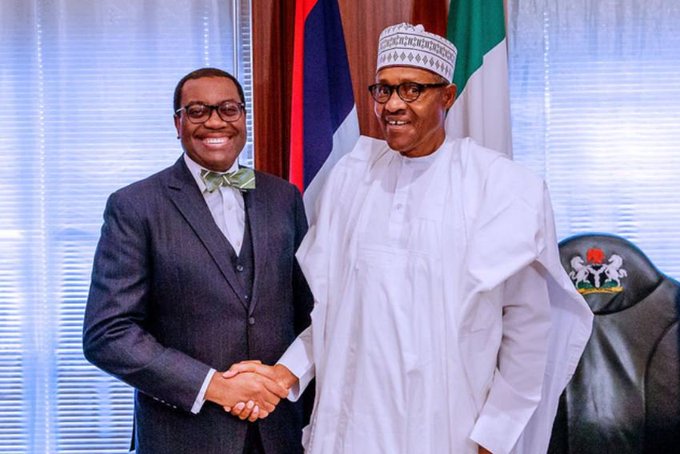 Akinwumi Adesina demonstrates uncommon leadership qualities, says Buhari