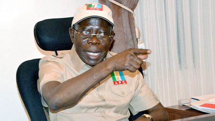 [BREAKING] Bayelsa: APC going to court over Douye Diri, says Oshiomhole