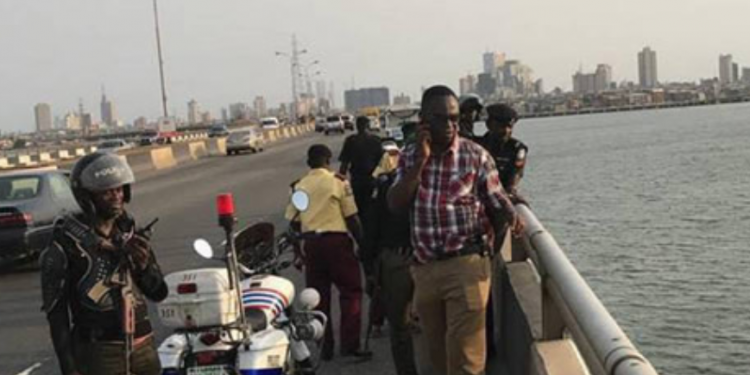 BREAKING: Man jumps into Lagos Lagoon