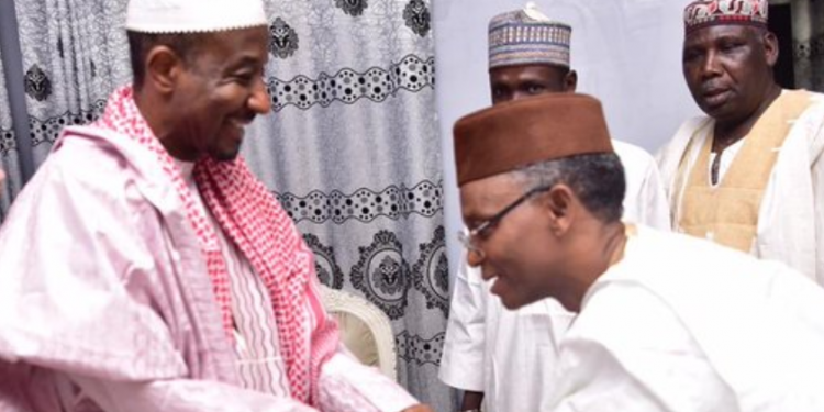 BREAKING: El-Rufai, Sanusi meet in Awe