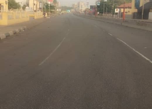 Kano streets, roads deserted over lockdown