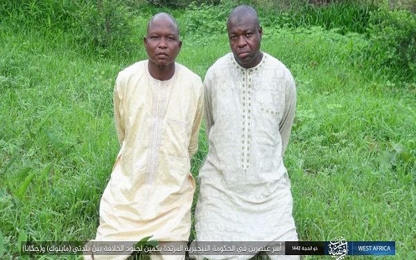 BREAKING: Boko Haram/ISWAP releases pictures of abducted soldiers, Yobe protocol officers